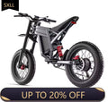 S900 E-Bike Eléctrica de Alto Rendimiento – 750W, 60V 30Ah y Velocidad de Hasta 65 km/h